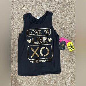 ZUMBA XO Open Back Tank